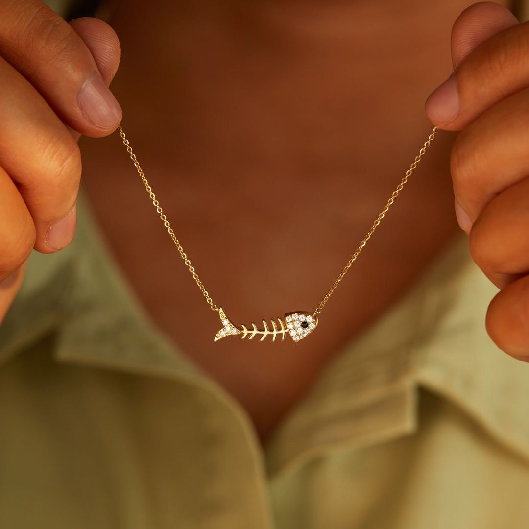 FISH BONE necklace