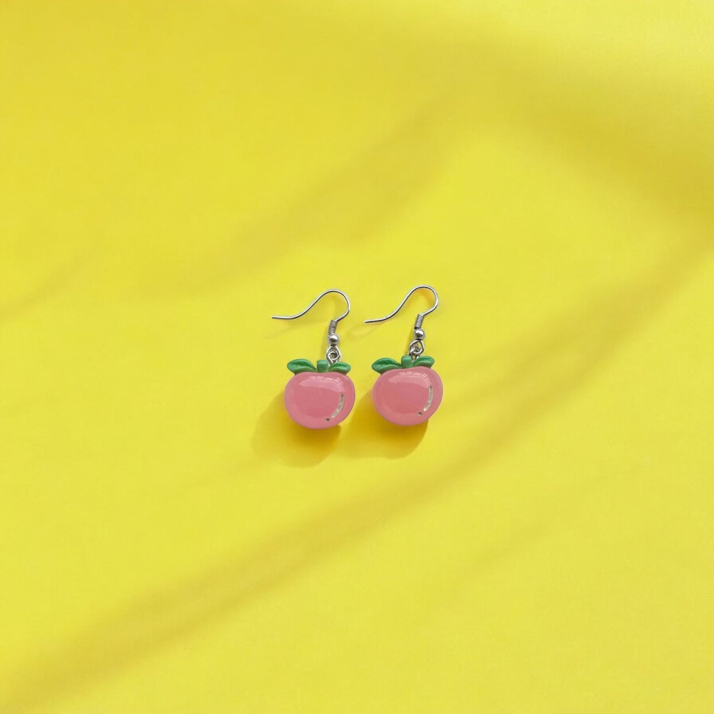 Pretty peach earrings