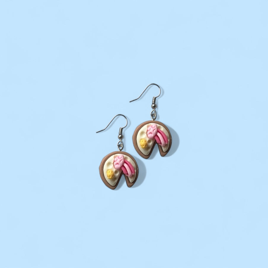 Pie earrings
