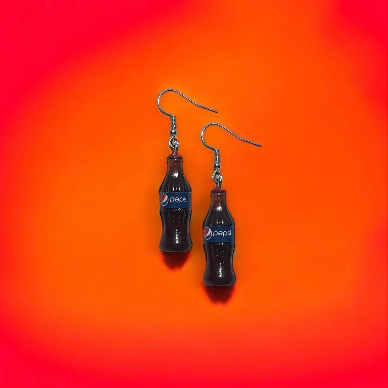 Pepsi earrings