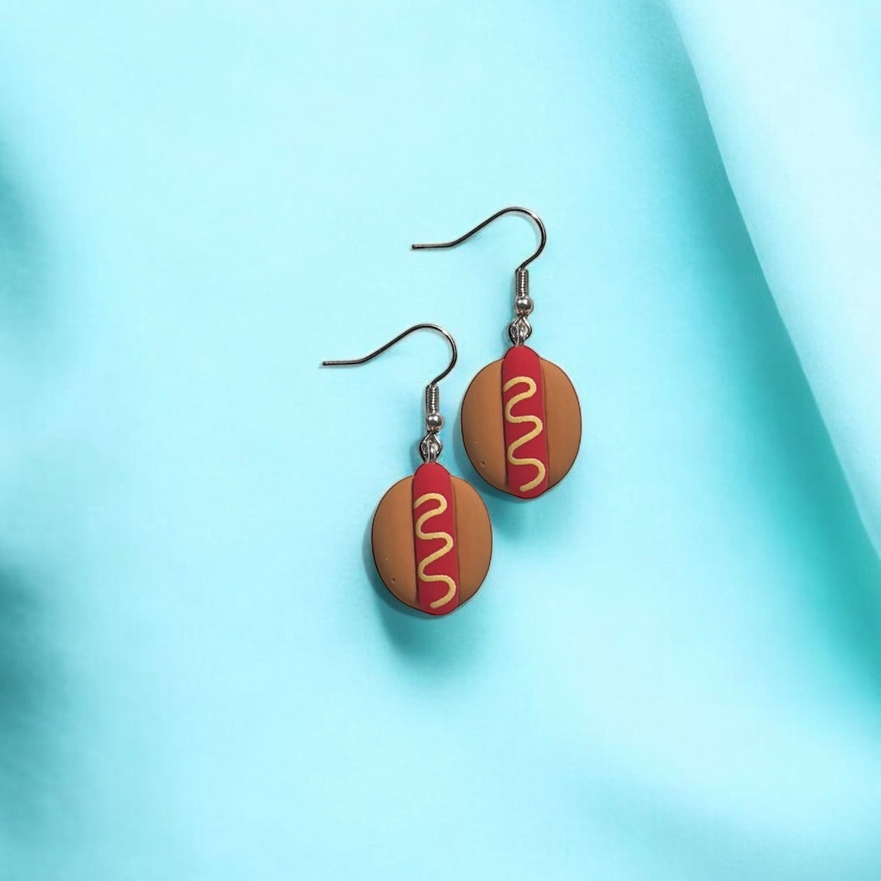 Hotdog earring
