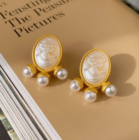ROYAL QUEEN 925 silver earring