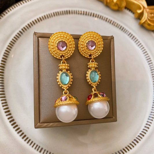 OPAL OVERTURE 925 silver earring