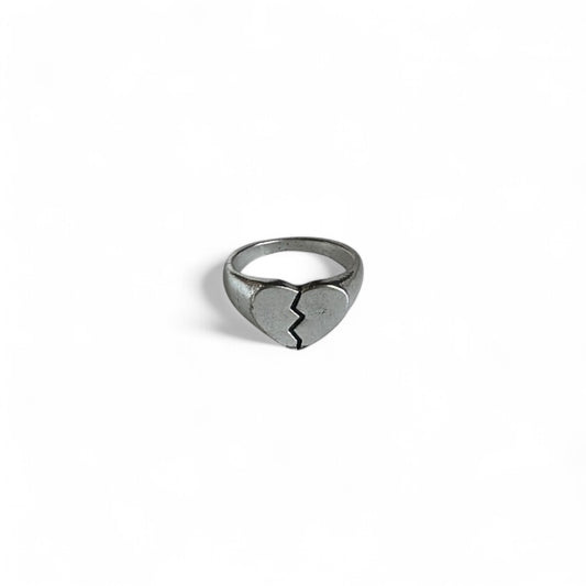 Broken heart ring