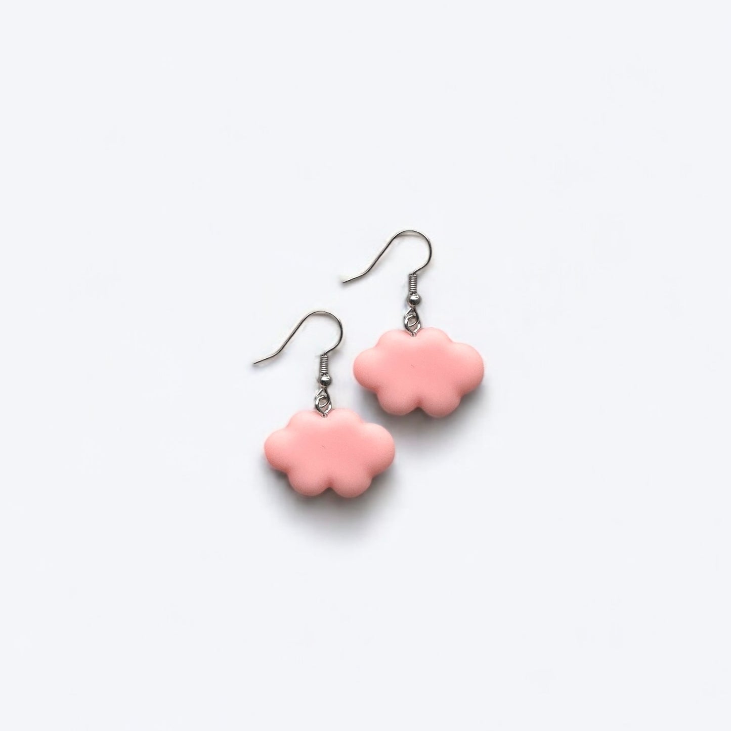 Pink sky earrings
