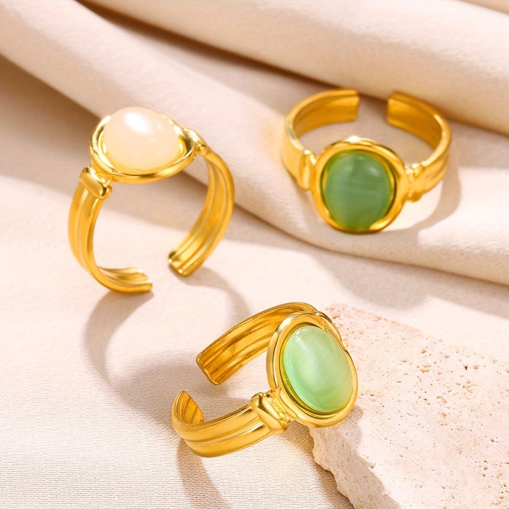 ROSE-QUARTZ RING