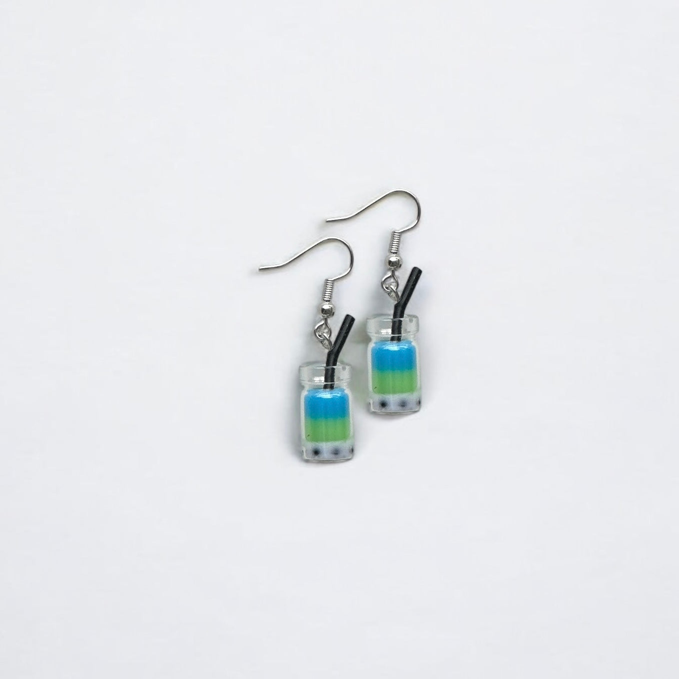 Boba drink earring