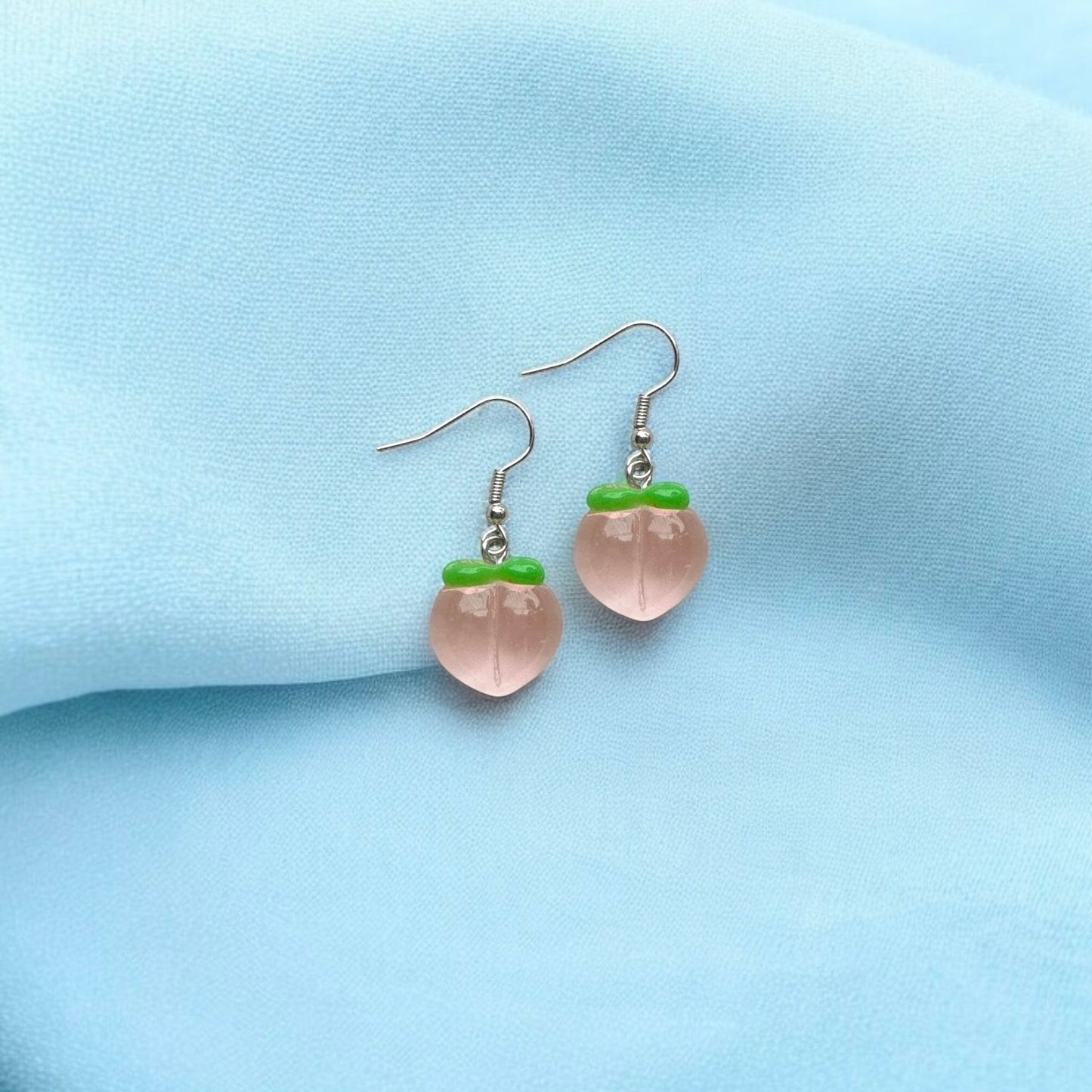 Peach earring