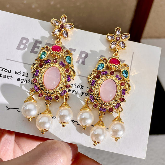 AURORA GEMS 925 silver earring