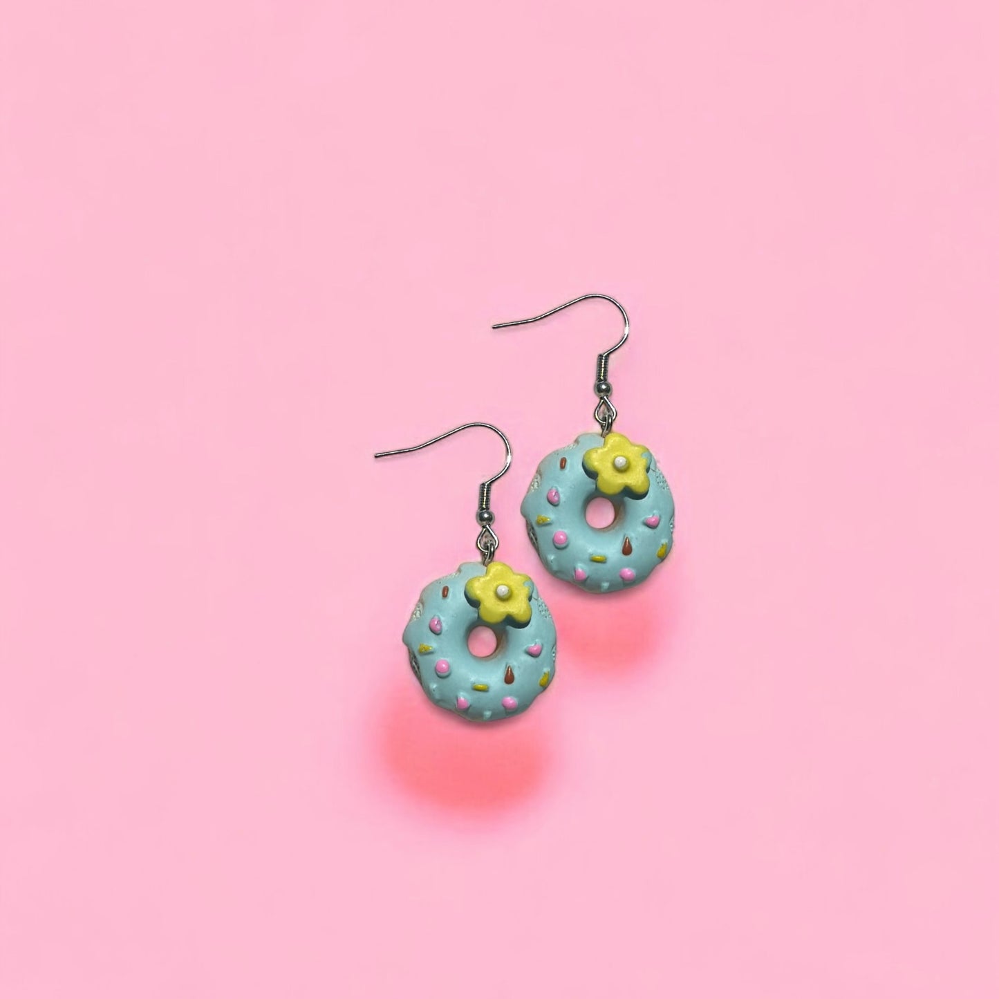 Cute donut earrings