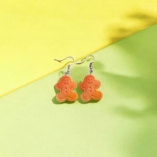 Happy biscuit earring
