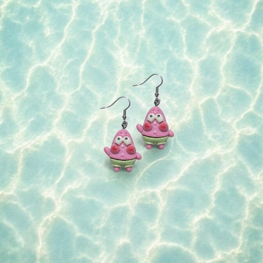 Patrick star earring