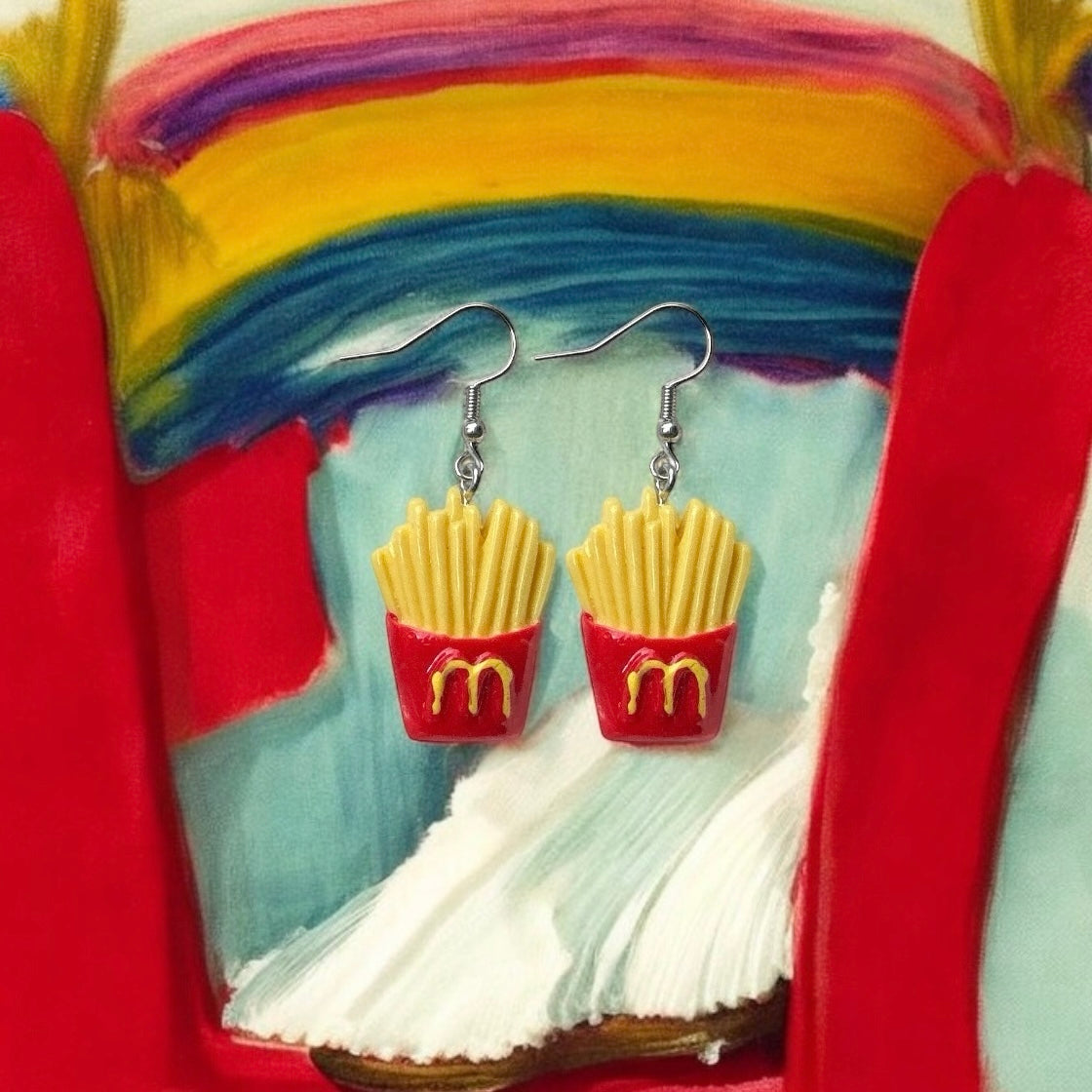 French fries 🍟 earrings