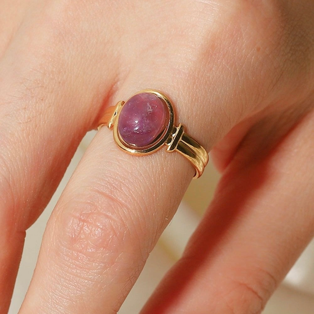 AMETHYST aesthete ring