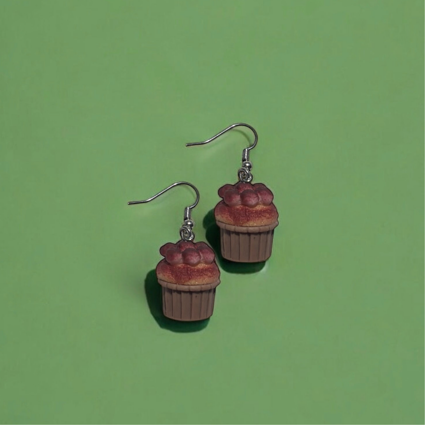 muffin earrings