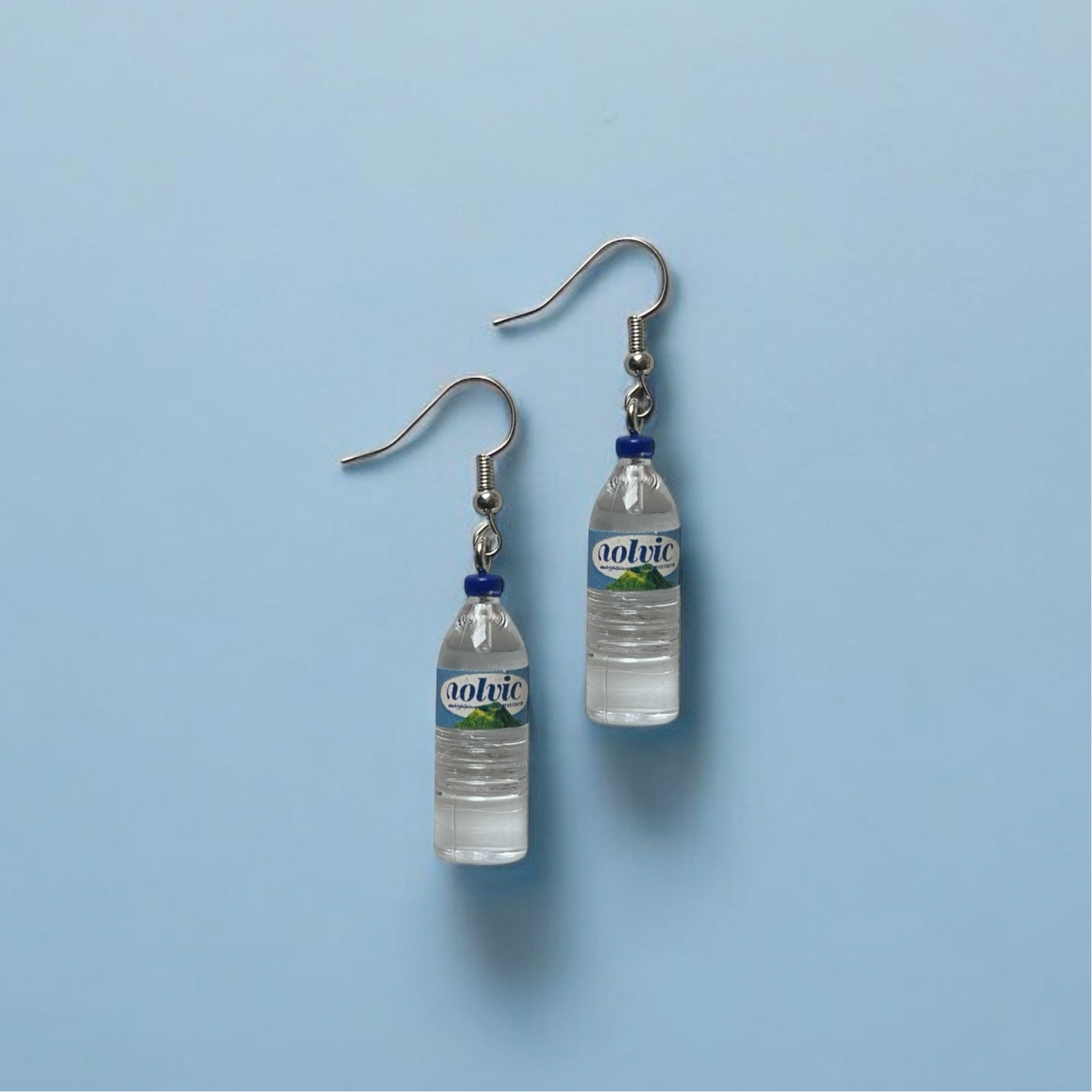 Water bottle earrings