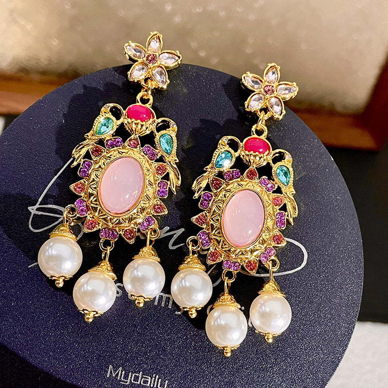 AURORA GEMS 925 silver earring