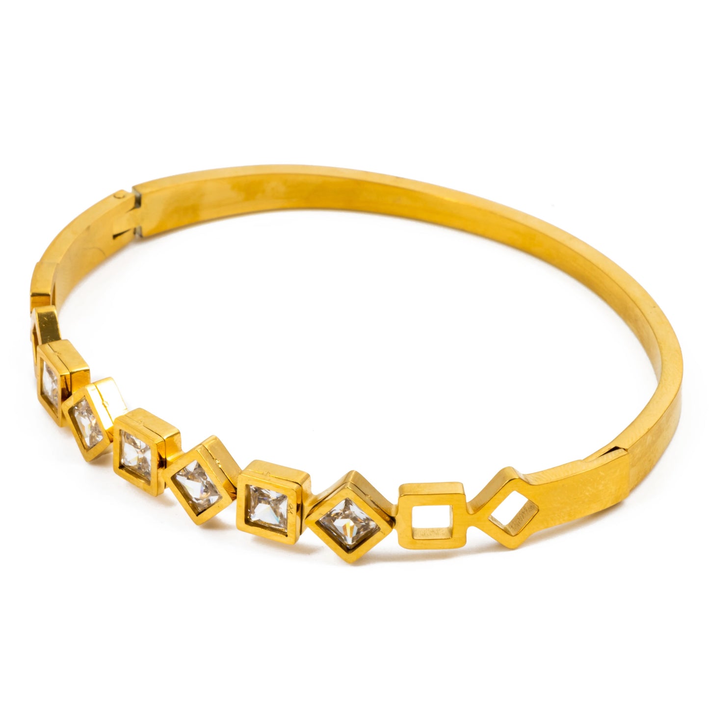 Square triangle bangle