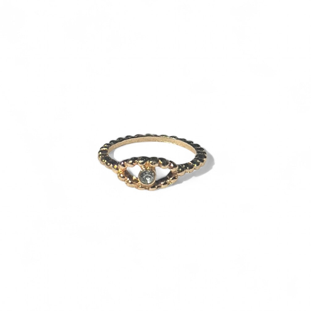 Evil eye ring