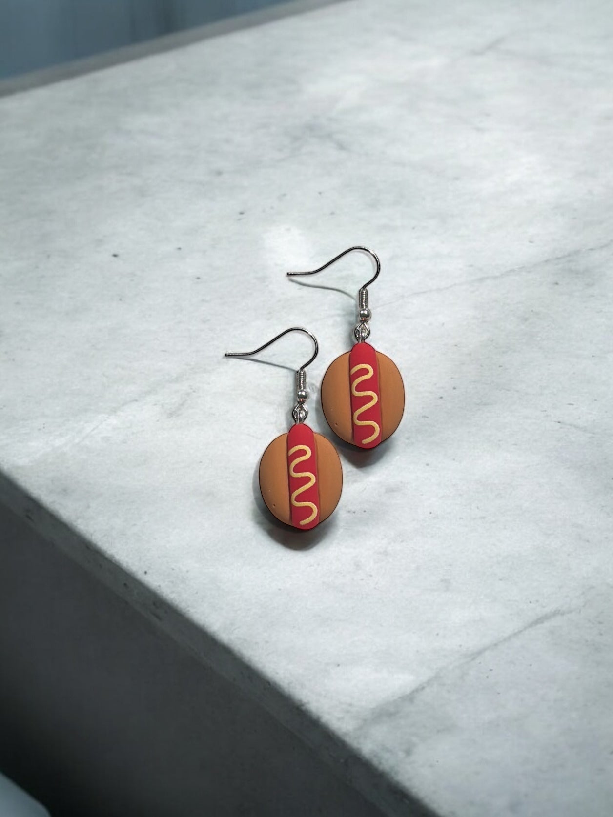 Hotdog earring