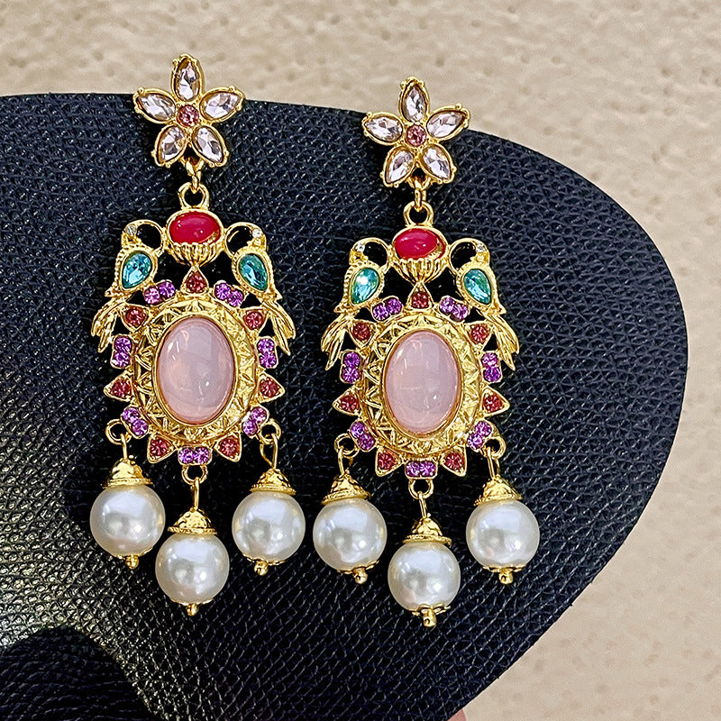 AURORA GEMS 925 silver earring