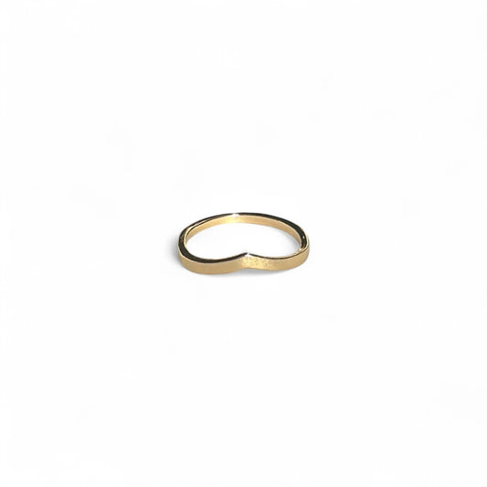 Simple crown ring