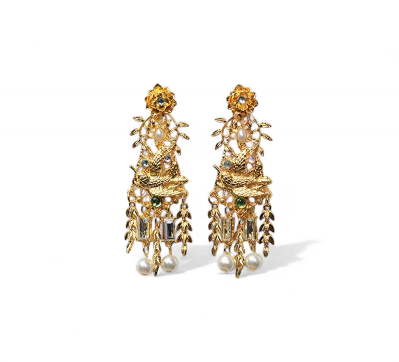 THE ROYAL BIRD 925 silver earring