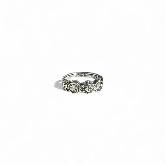 Sun moon ring